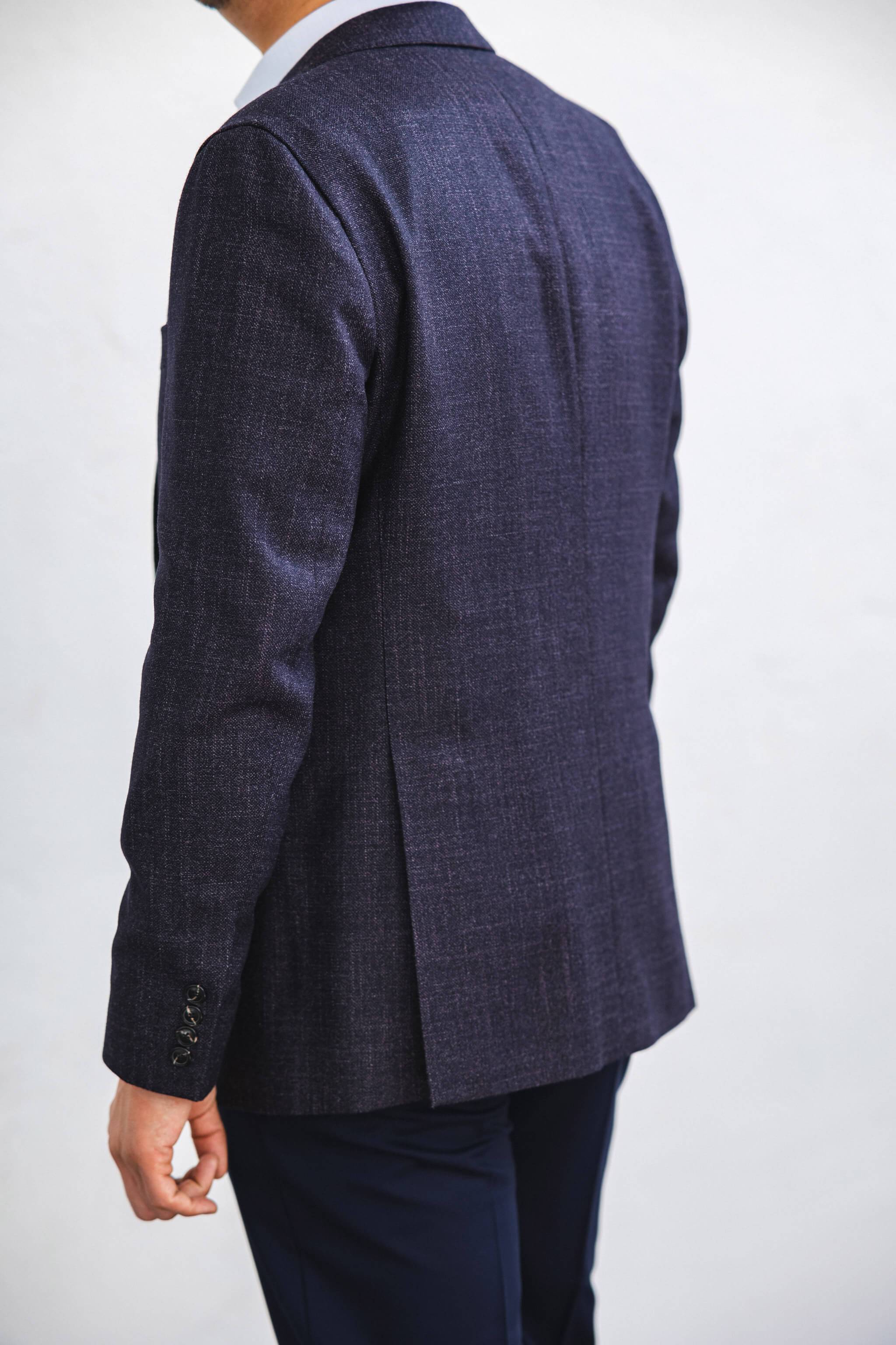 Aubergine "Silk & Wool" Sport Coat - Image 6