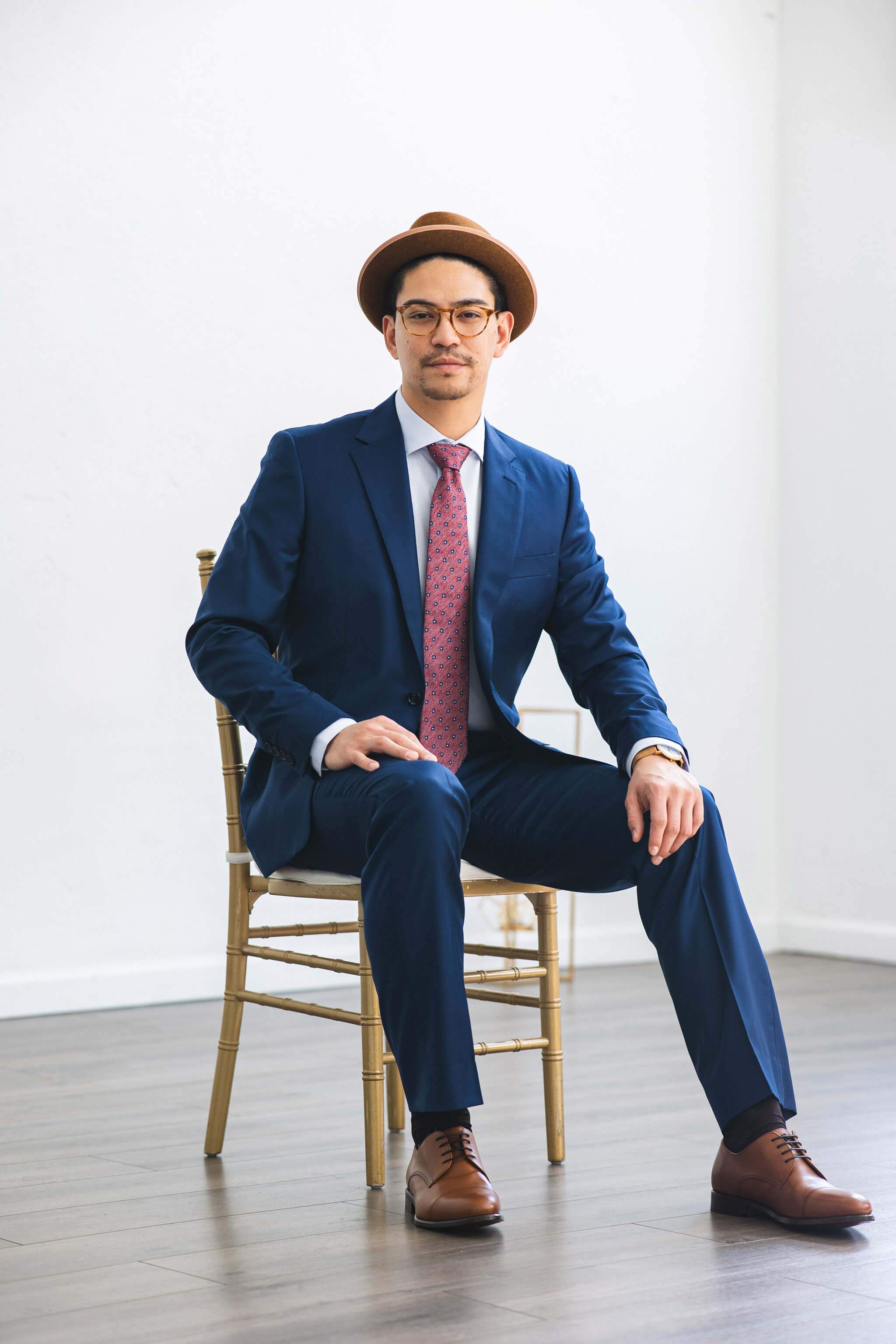Blue Wool Suit - Image 3