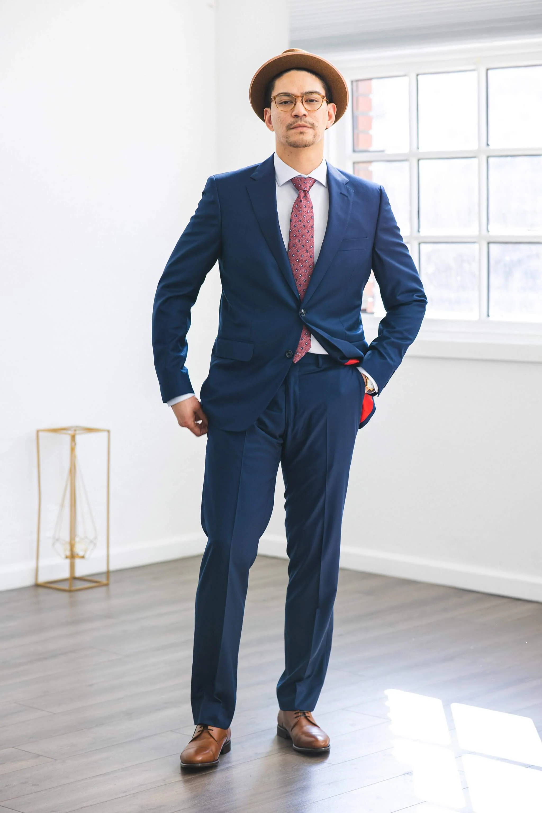 Blue Wool Suit - Image 4
