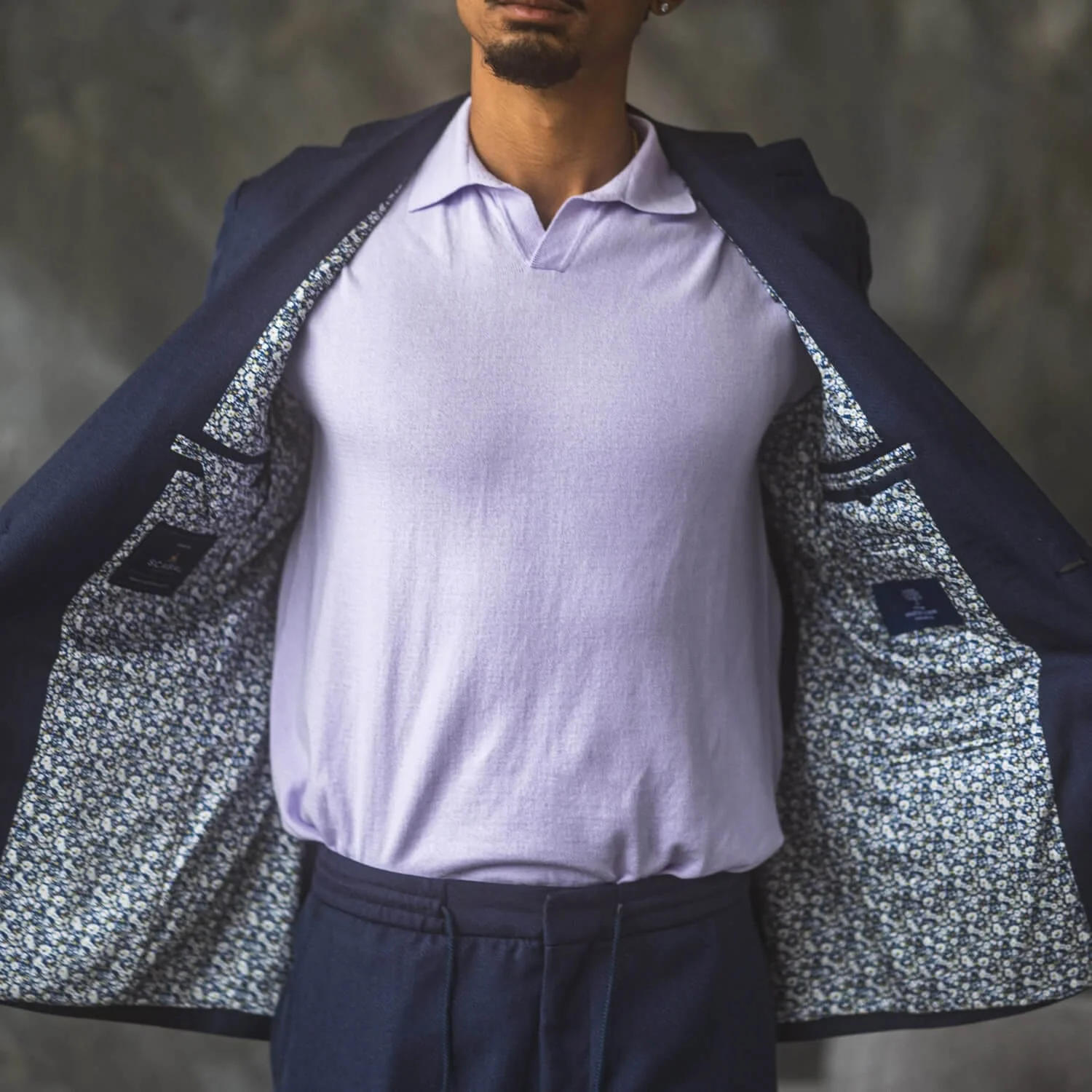 Blue Summer Kid Mohair Suit - Image 4