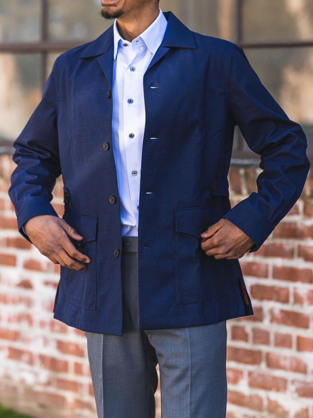 Blue Traveler Jacket - Image 2